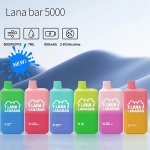 LANA-5000口拋棄式電子煙主圖|多色可選|台灣現貨貨到付款